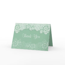 Mint Lace Wedding - Danke