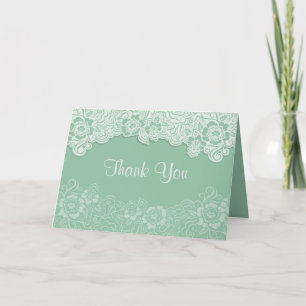 Mint Lace Wedding - Danke