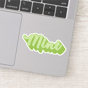 MINT, Manchester, Englisch-Slang-Dialekt Aufkleber
