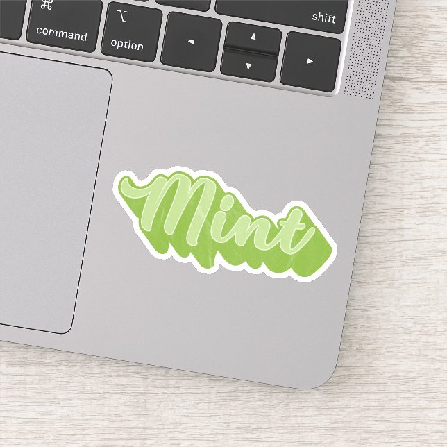 MINT, Manchester, Englisch-Slang-Dialekt Aufkleber (Detail)