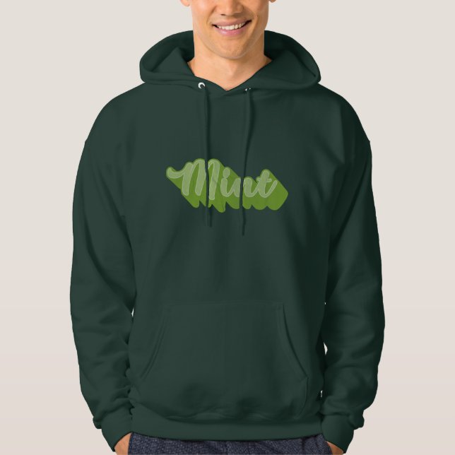 MINT, Mancunian, Manchester Slang Dialekt Hoodie (Vorderseite)