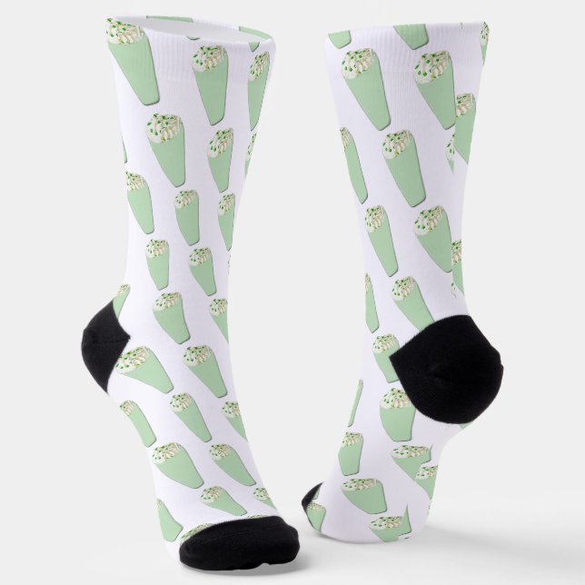 Mint Milkshake Socken (Gewinkelt)