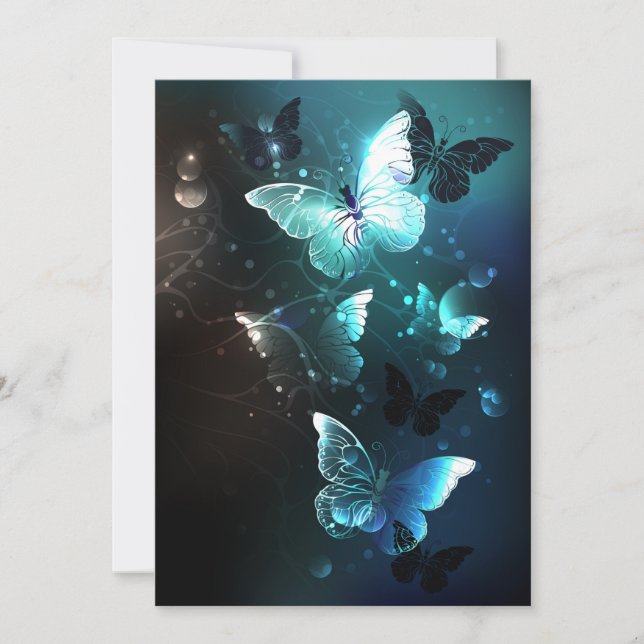 Mint-Night-Schmetterlinge (Vorderseite)