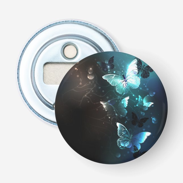 Mint-Night-Schmetterlinge Flaschenöffner (Vorderseite)