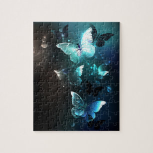 Mint-Night-Schmetterlinge Puzzle