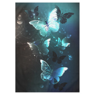 Mint-Night-Schmetterlinge Tischdecke