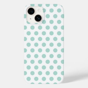 Mint Polka Dot Case-Mate iPhone Hülle