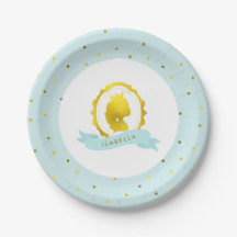 Mint Princess Cameo Birthday