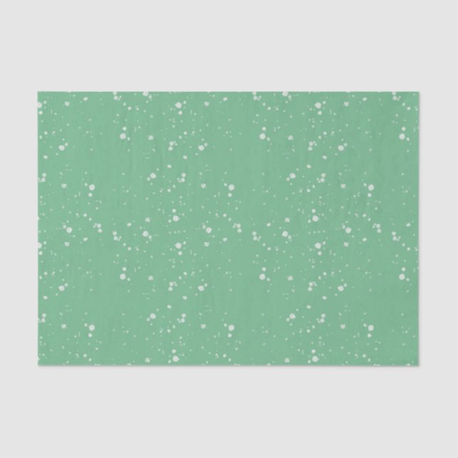 Mint Snow Seidenpapier (Vorderseite)