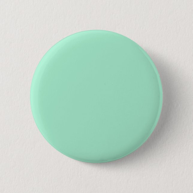 Mint Solid Color Button (Vorderseite)