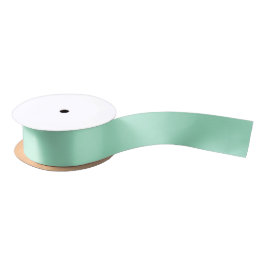 Mint Solid Color Satinband
