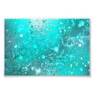Mint Türkis Folienhintergrund Fotodruck