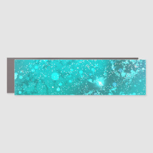 Mint Turquoise Foil Hintergrund Auto Magnet