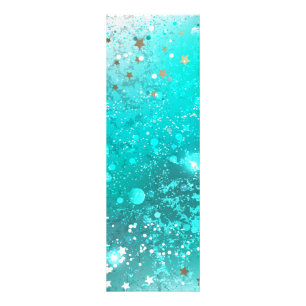 Mint Turquoise Foil Hintergrund Fotodruck
