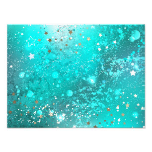 Mint Turquoise Foil Hintergrund Fotodruck