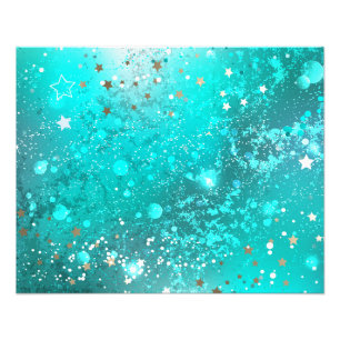 Mint Turquoise Foil Hintergrund Fotodruck