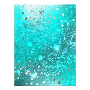 Mint Turquoise Foil Hintergrund Fotodruck