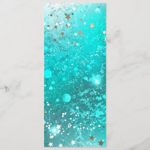 Mint Turquoise Foil Hintergrund Programm