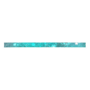 Mint Turquoise Foil Hintergrund Satinband