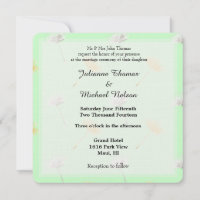 Mint wünscht Dandelion-Blume Hochzeit