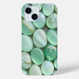 Mintgrüne Jade-Kristalle Ästhetik-Handyhülle Case-Mate iPhone Hülle
