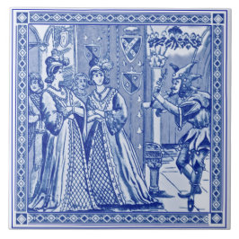 Minton Aschenputtel Serie Reproduction Tile c.1880 Fliese