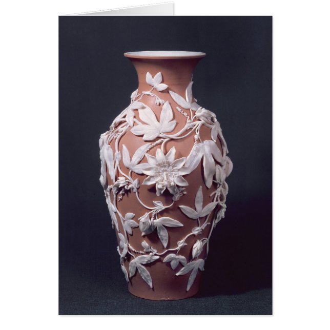 Minton Parian Ware-Vase, 1894 (Vorne)