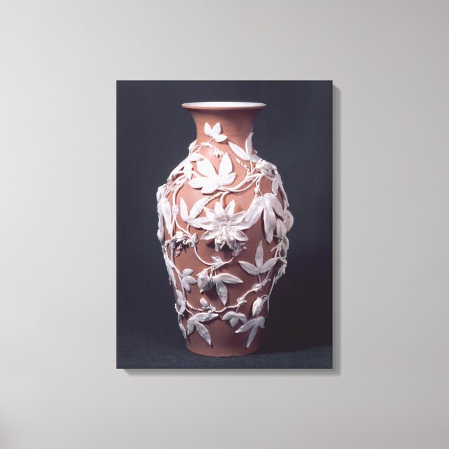 Minton Parian Ware vase, 1894 Leinwanddruck (Vorderseite)