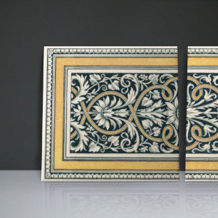 Mintons UK Klassisches Griechisches Blumenmuster Fliese