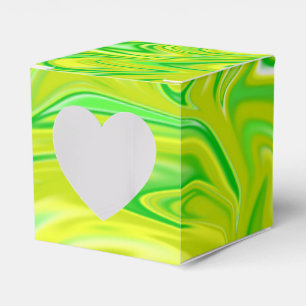 "Minty Dream: Die sanften Wirbel aus grünem Marmor Geschenkschachtel
