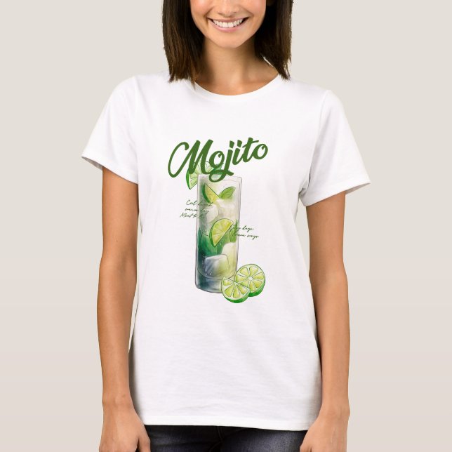 Minty Lemon Vibes T-Shirt (Vorderseite)