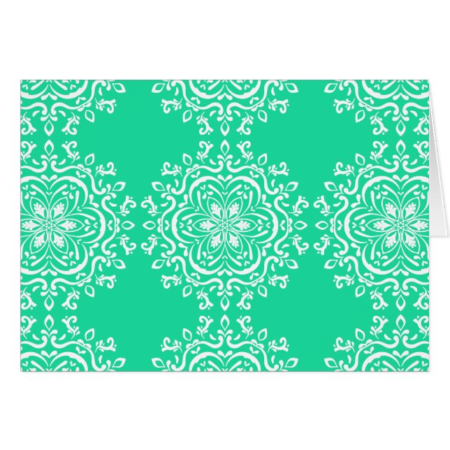 Minty Mandala (Vorderseite (Horizontal))