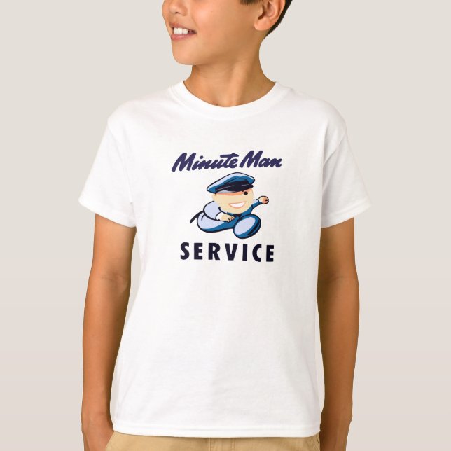 MINUTE-MANNDIENST T-Shirt (Vorderseite)