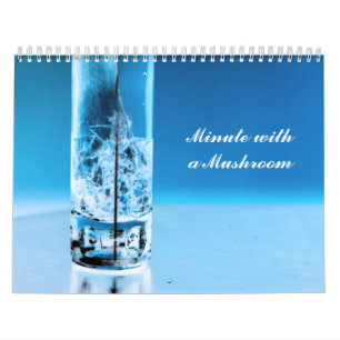 Minute mit einem Pilz Kalender