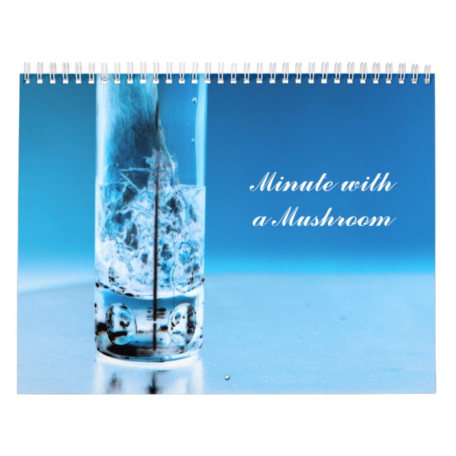 Minute mit einem Pilz Kalender (Titelbild)