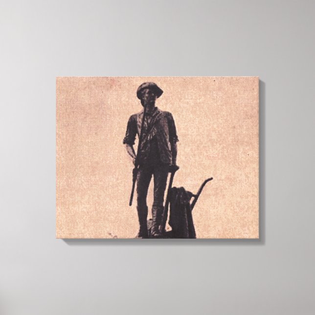 Minuteman Leinwanddruck (Vorderseite)