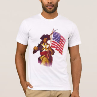 MINUTEMAN MIT FLAGGE T-Shirt