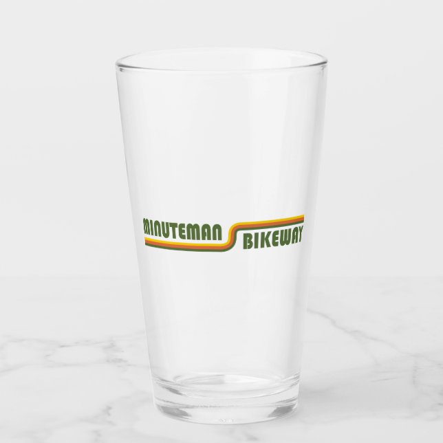 Minuteman-Radweg Boston Massachusetts Glas (Vorderseite)