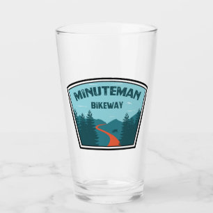 Minuteman-Radweg Boston Massachusetts Glas