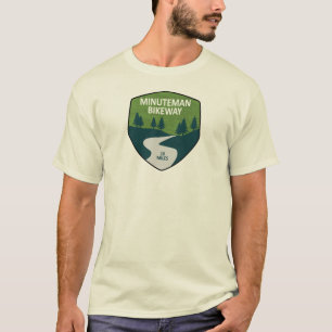 Minuteman-Radweg Boston Massachusetts T-Shirt