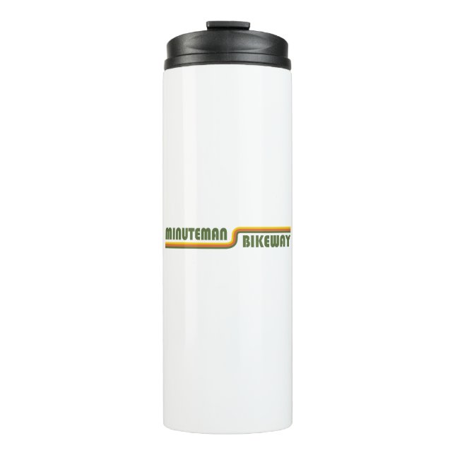 Minuteman-Radweg Boston Massachusetts Thermosbecher (Vorderseite)