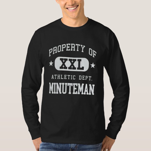 Minuteman XXL Athletic School Property T-Shirt (Vorderseite)