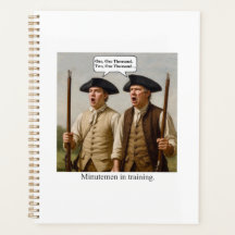 Minutemen in der Ausbildung.