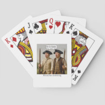 Minutemen in training.