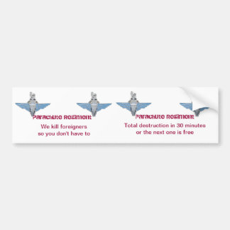 Minuten PARA-30 Autoaufkleber