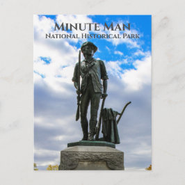 Minutenstatue, Minute Man National Hist. Park Postkarte