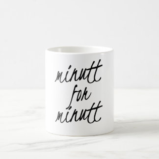 Minutt für minutt tasse