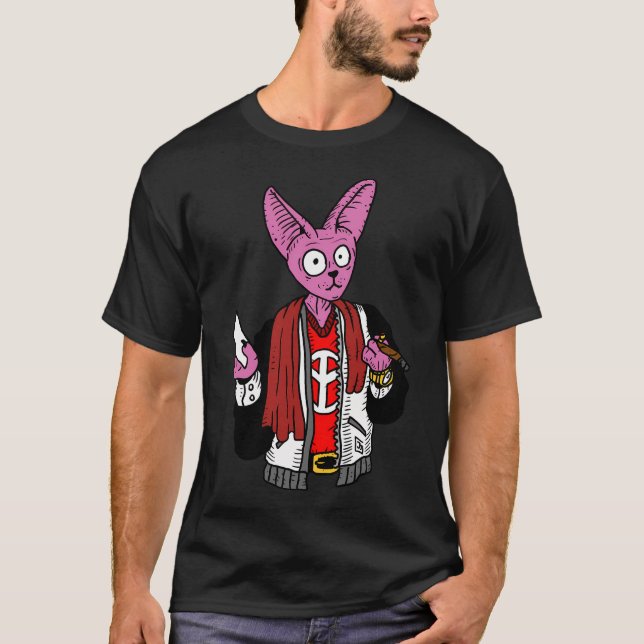 Minx Cat Art Hipster Katzen. T-Shirt (Vorderseite)