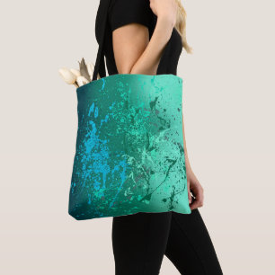 Minz-Flurry-Abstrakt-Spatter-Kunst