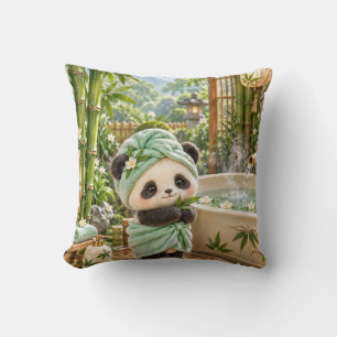 Minz Panda Bambus-Spa-Garten-Retreat Kissen